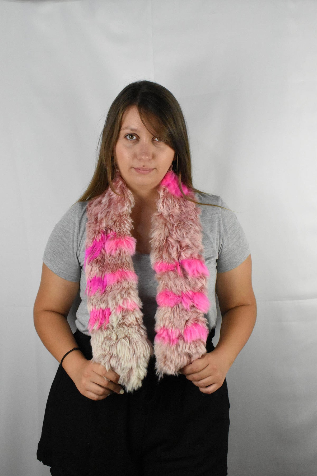 Scarf | Fur Scarf | Women Fur Scarf | Real Fur Scarf | tibet Lamb Fur  Shawl | Very soft Scarf