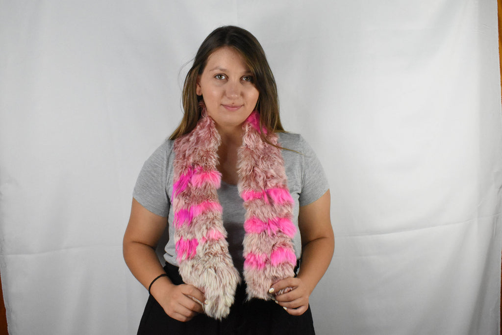 Scarf | Fur Scarf | Women Fur Scarf | Real Fur Scarf | tibet Lamb Fur  Shawl | Very soft Scarf