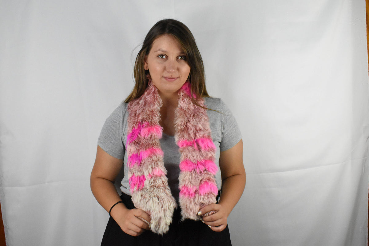 Scarf | Fur Scarf | Women Fur Scarf | Real Fur Scarf | tibet Lamb Fur  Shawl | Very soft Scarf