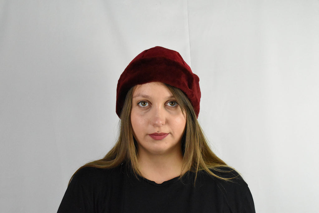 Winter Fur Hat Gift For Her | Sheepskin Fur Hat | Fur Hat For Women | Real Fur Accessories | Warm Winter Hat