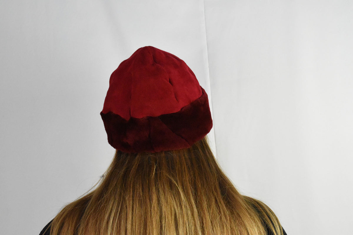 Winter Fur Hat Gift For Her | Sheepskin Fur Hat | Fur Hat For Women | Real Fur Accessories | Warm Winter Hat