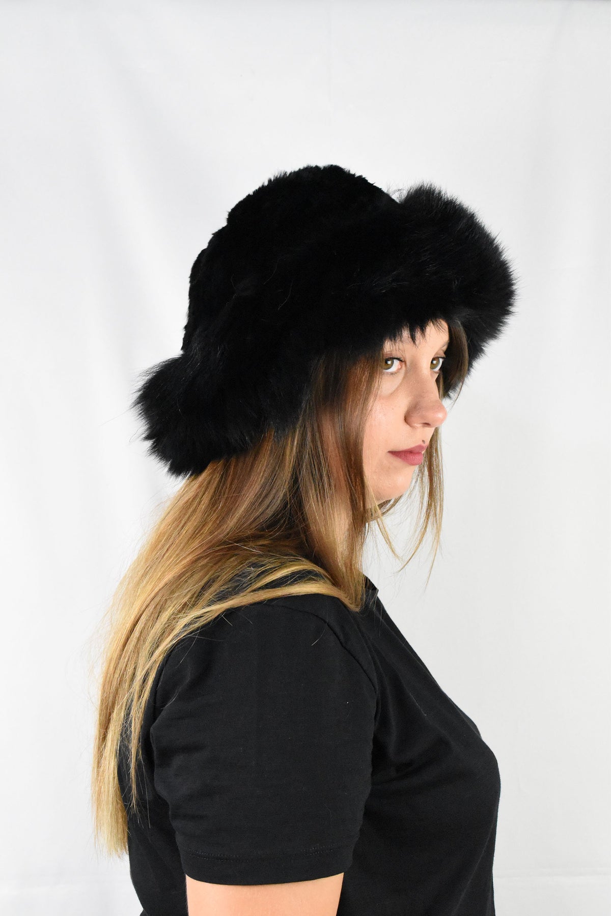 Fur Hat | Hat With Fox Fur | Real Fox Fur | Real Fur Hat | Winter Hat For Women | Gift For Her