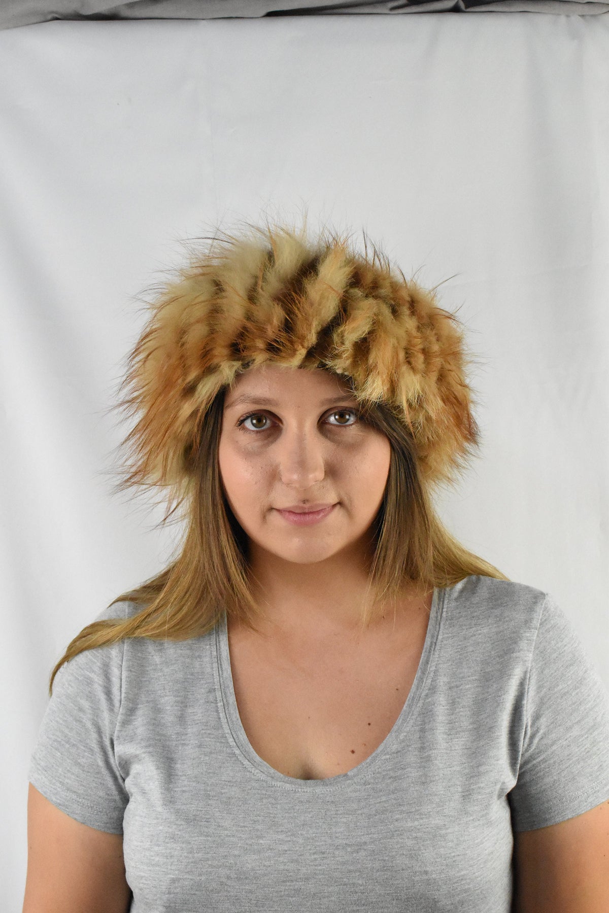 Fur Headband | Fox Fur Headband | Fur Earwarmer | Fox Fur Scarf | Headband Gift For Her | Fur Neck Warmer