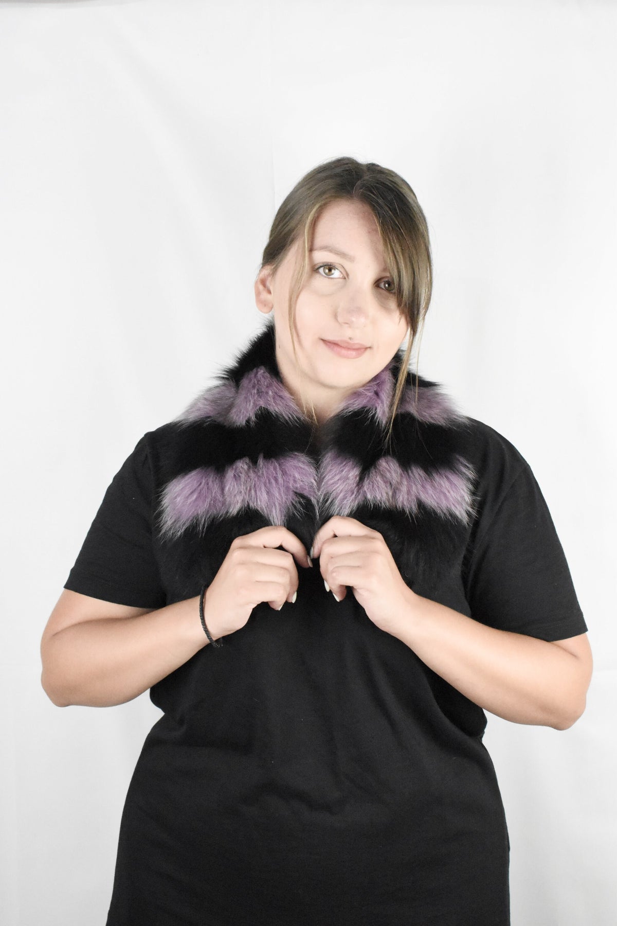 Fur Collar Best Friend Gift | Detachable Fur Collar | Fox Fur Collar