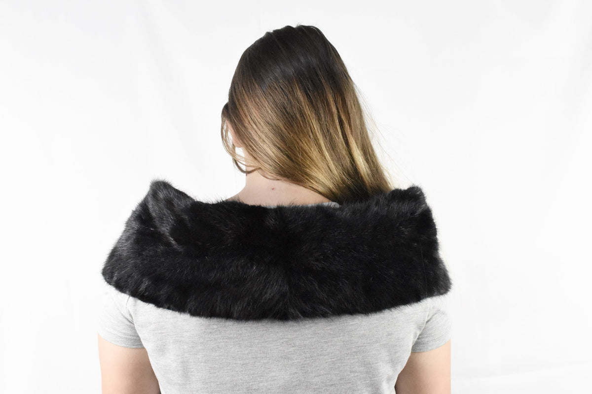 Mink Fur Collar  |  Fur Collar ,Scarf For Women | Mink Fur shawl | Fur Accessorie Gift For Him