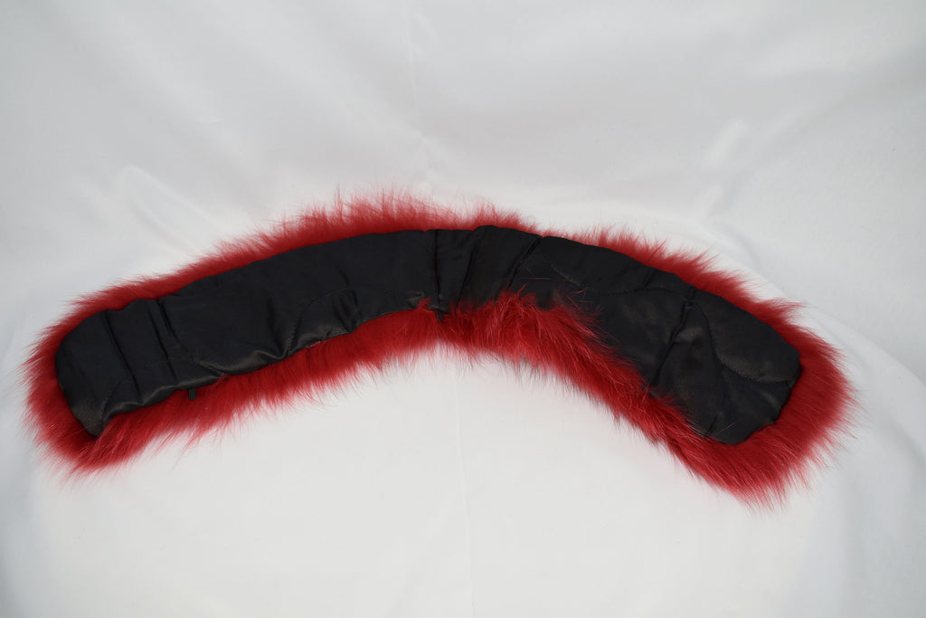 Natural Red Fox Fur collar , Winter Fur Collar Coat , Fur Collar and scarves, Detachable Small Fur Collar,Fur Accessories