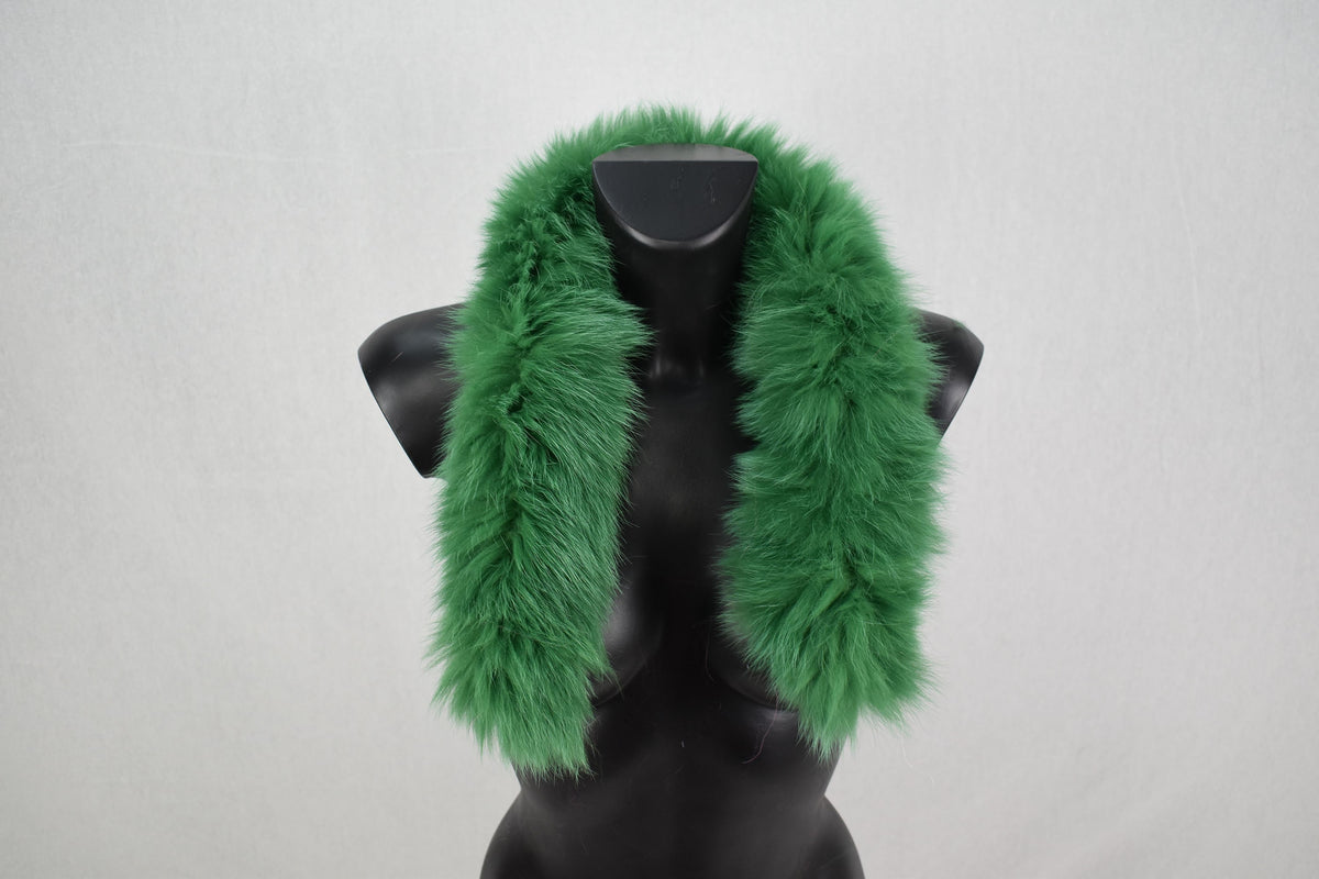 Removable Fur Strip For Hoodie |  Fox Fur Scarf  | Luxury Gift For  Friend | Fur Trim For Coat Or Jacket Hood |
