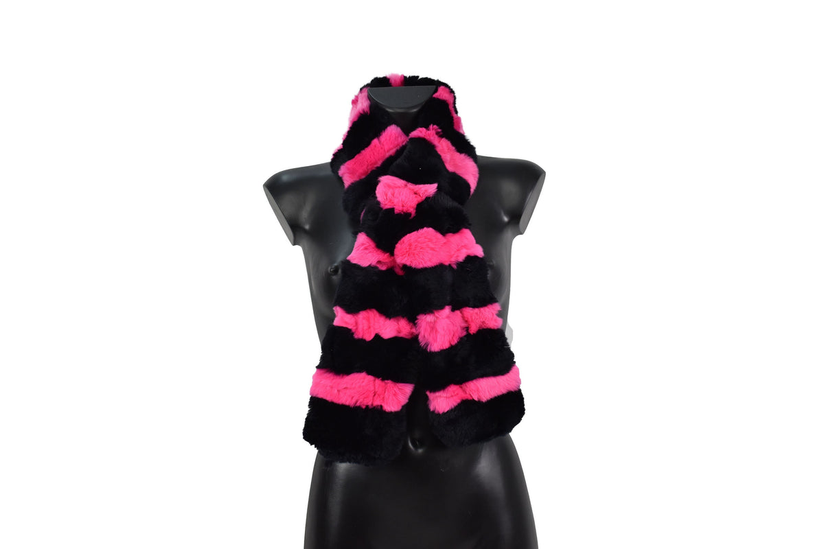 Fur Scarf Gift For Her |  Rex rabbit Fur Shawl - Scarf | Fur Neck warmer | Fur Collar
