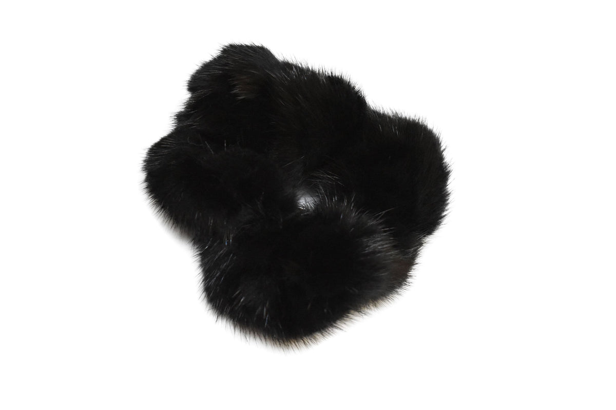Scrunchies, hair scrunchies, Mink Fur Hair Scrunchies , Hair aceessories, Real fur scrunchies