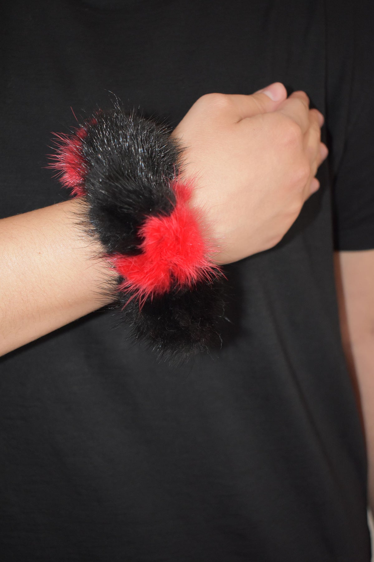 Hair scrunchies | Fur scrunchies for Women Hair | Handmade Mink Fur scrunchies |