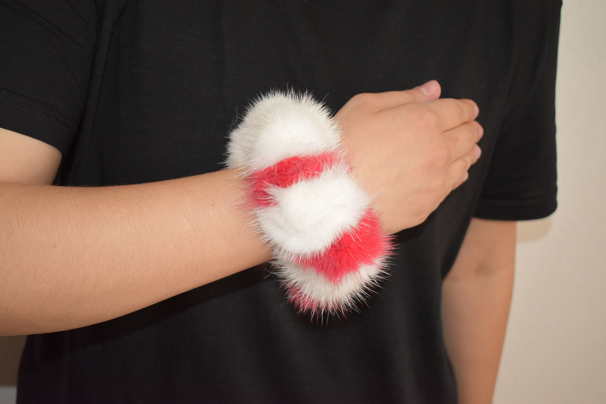 Hair Accessories | Hair scrunchies | Fur scrunchies for Women Hair | Handmade Mink Fur scrunchies | Autumn Scrunchies