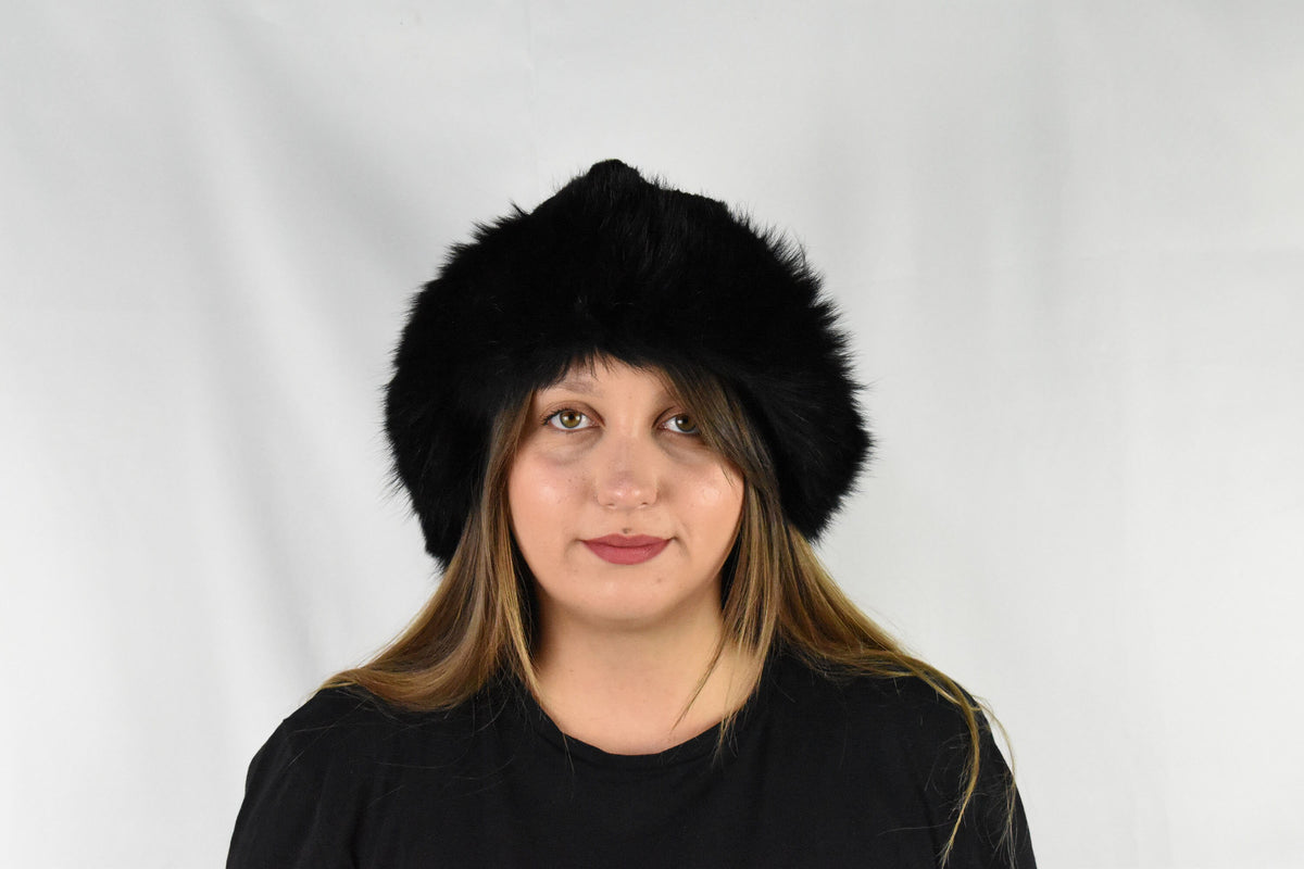 Fur Hat | Hat With Fox Fur | Real Fox Fur | Real Fur Hat | Winter Hat For Women | Gift For Her