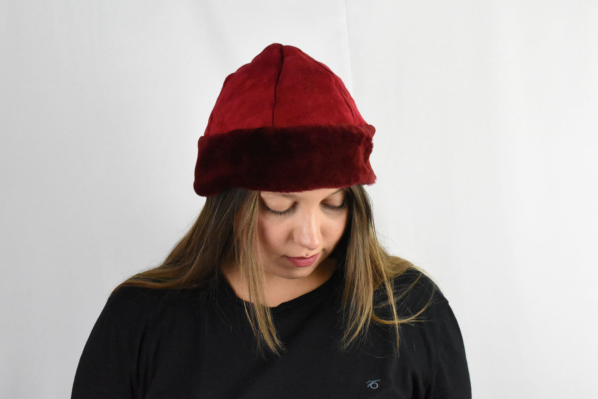 Winter Fur Hat Gift For Her | Sheepskin Fur Hat | Fur Hat For Women | Real Fur Accessories | Warm Winter Hat