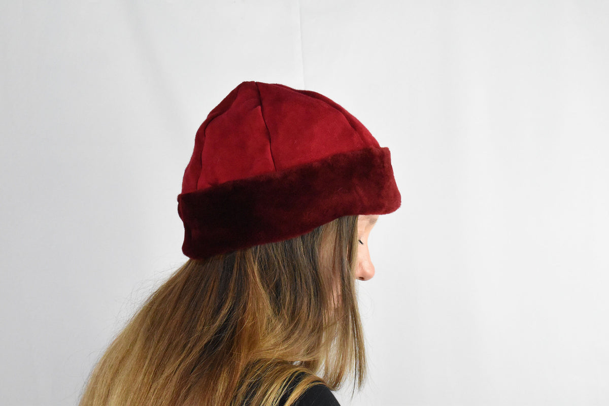 Winter Fur Hat Gift For Her | Sheepskin Fur Hat | Fur Hat For Women | Real Fur Accessories | Warm Winter Hat