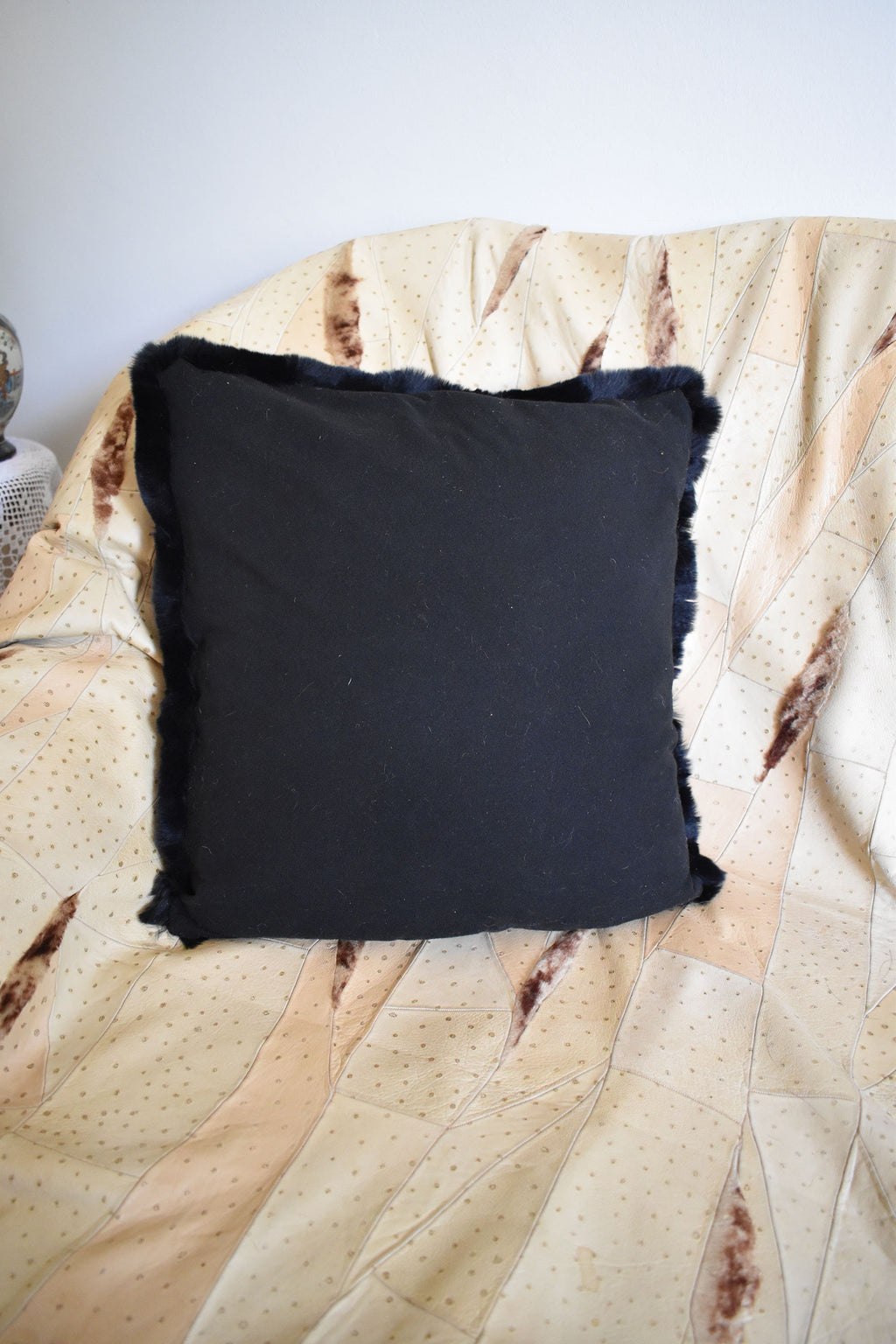Pillow Fur Case | Fur Pillow Case | Pillow Cover | Black Fur Pillow | Fur Pillow | Home Decoration | Fur Accessories For Home
