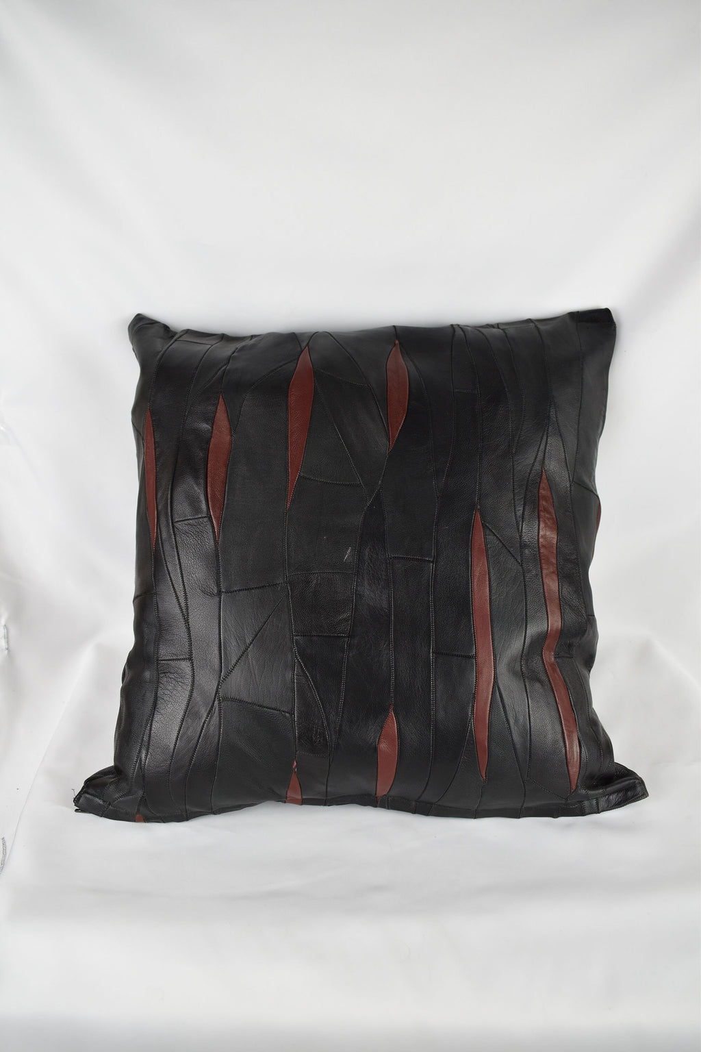 Genuine Leather Pillow Cover | Pillow Case | Lamb skin Pillows | Home Decor | Decorative Pillow | Designer Pillows | 40x40 cm
