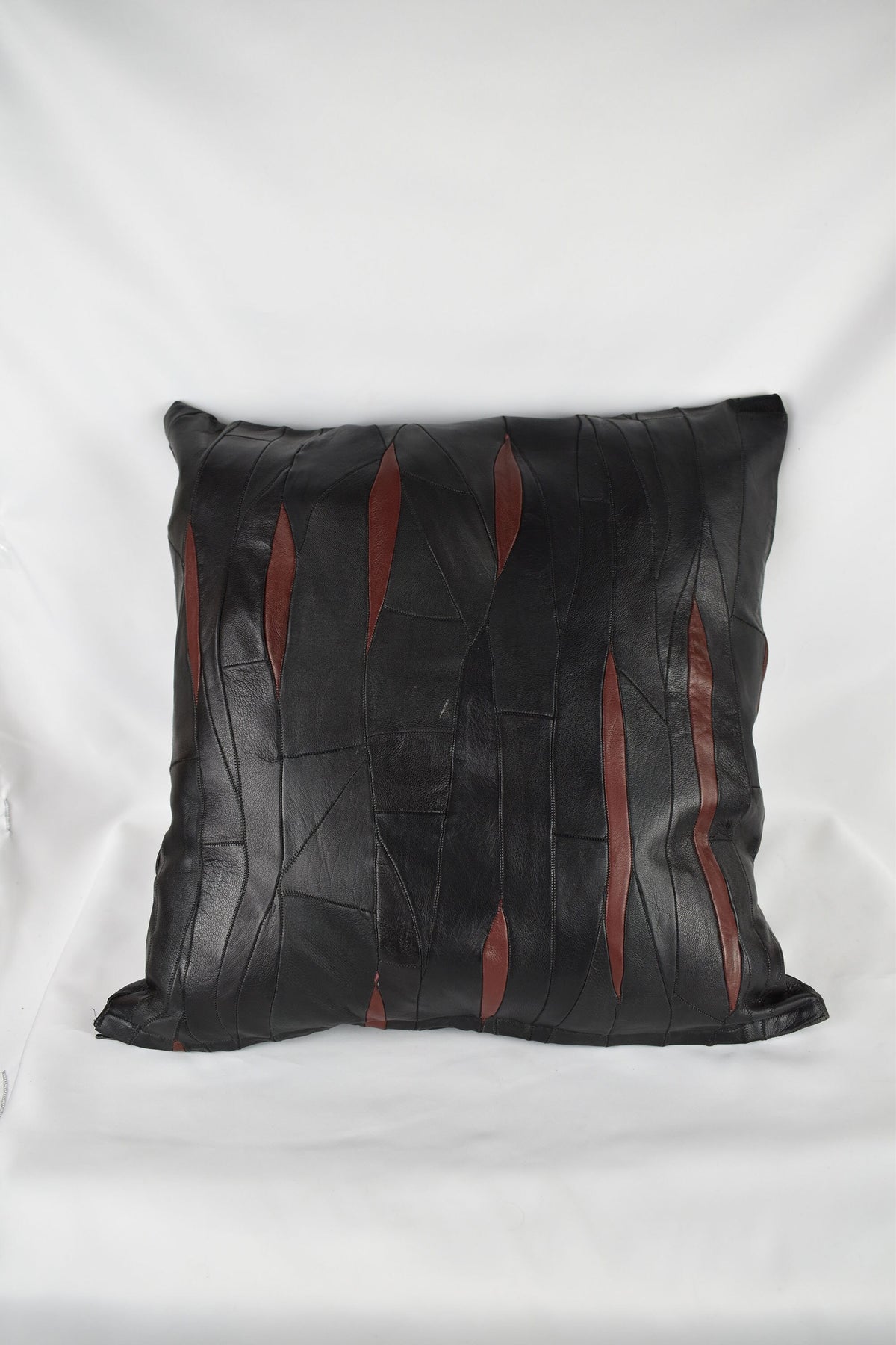 Genuine Leather Pillow Cover | Pillow Case | Lamb skin Pillows | Home Decor | Decorative Pillow | Designer Pillows | 40x40 cm