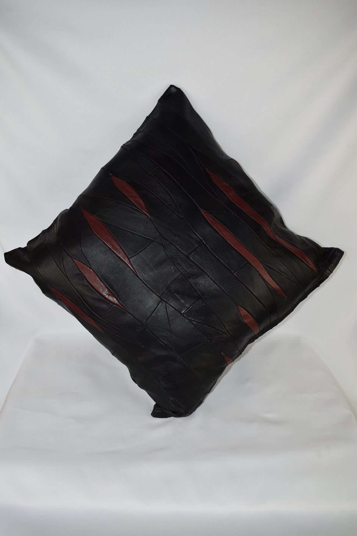 Genuine Leather Pillow Cover | Pillow Case | Lamb skin Pillows | Home Decor | Decorative Pillow | Designer Pillows | 40x40 cm