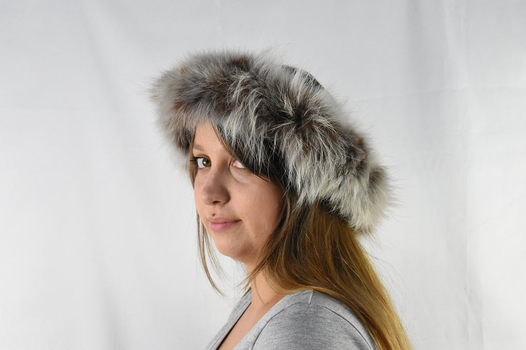 Fox Fur Headband | Fur Headband | Fur Earwarmer | Fox Fur Scarf | Headband Gift For Her | Fur Neck Warmer