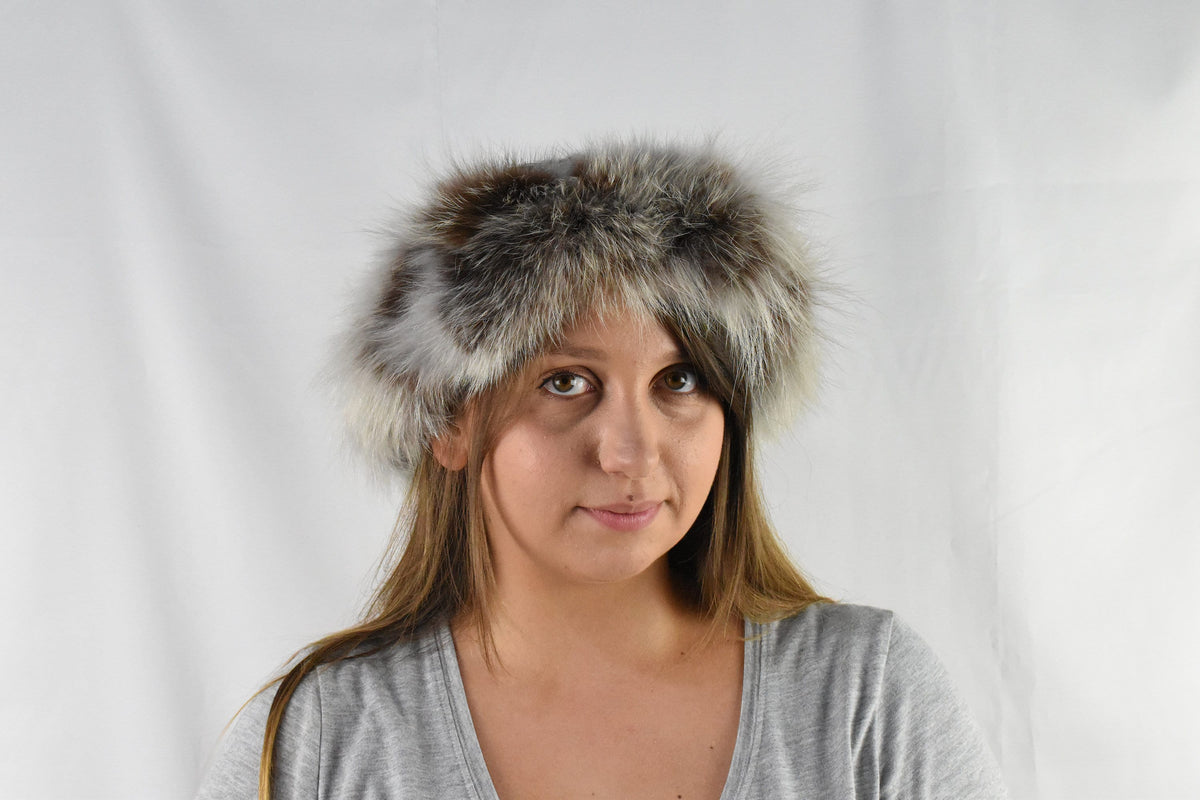 Fox Fur Headband | Fur Headband | Fur Earwarmer | Fox Fur Scarf | Headband Gift For Her | Fur Neck Warmer