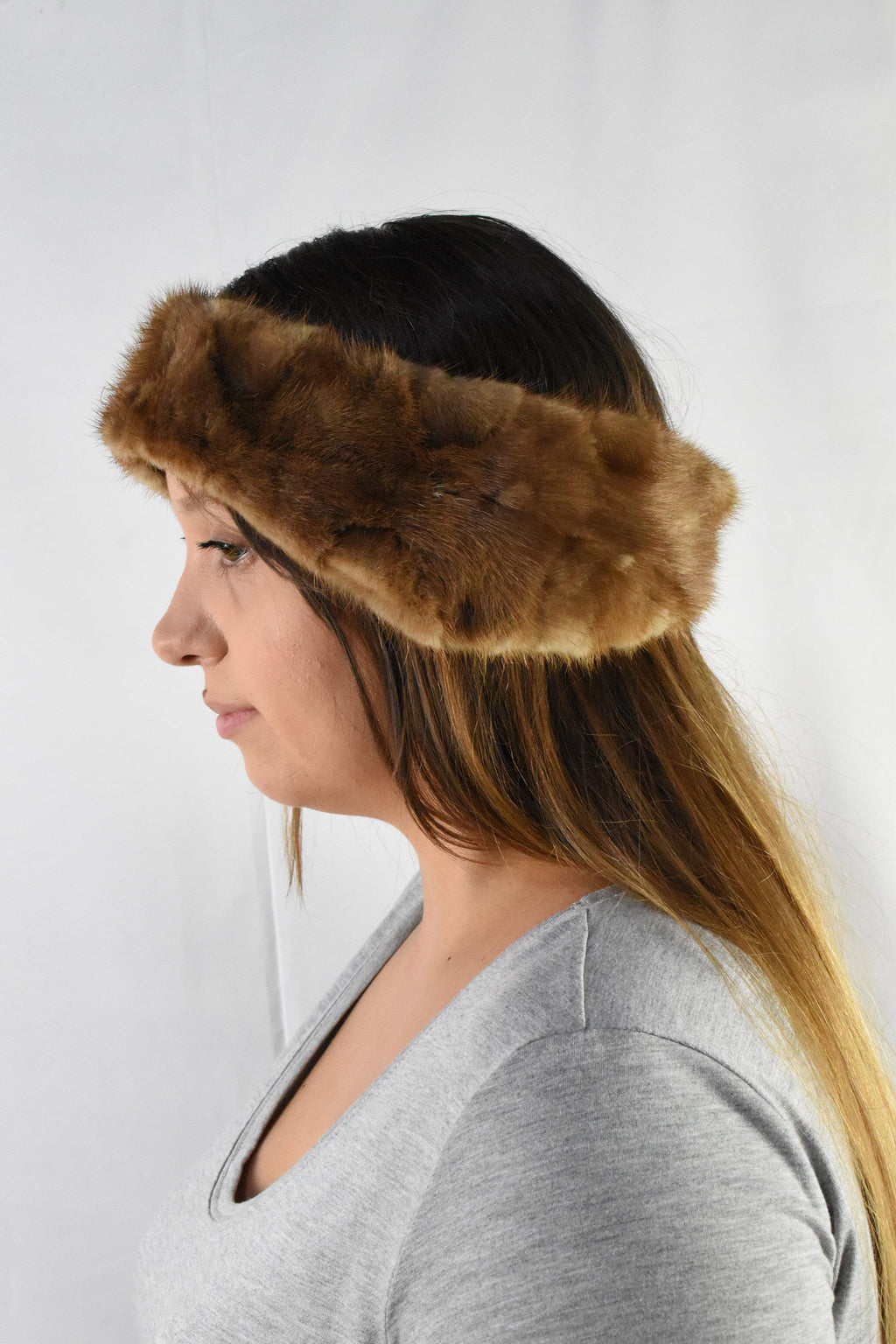 Fur Ear warmer | Fur Headband | Fur Collar | Womens Ear warmer  | Headband Gift For Her | Fur Neck Warmer