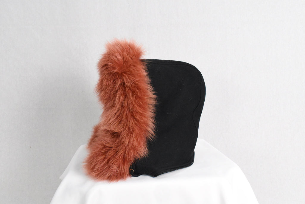 Fur Stripe For Hood | Detachable Fur Trim For Hood | Fox Fur Collar |  Fur Scarf | Fur For Parka