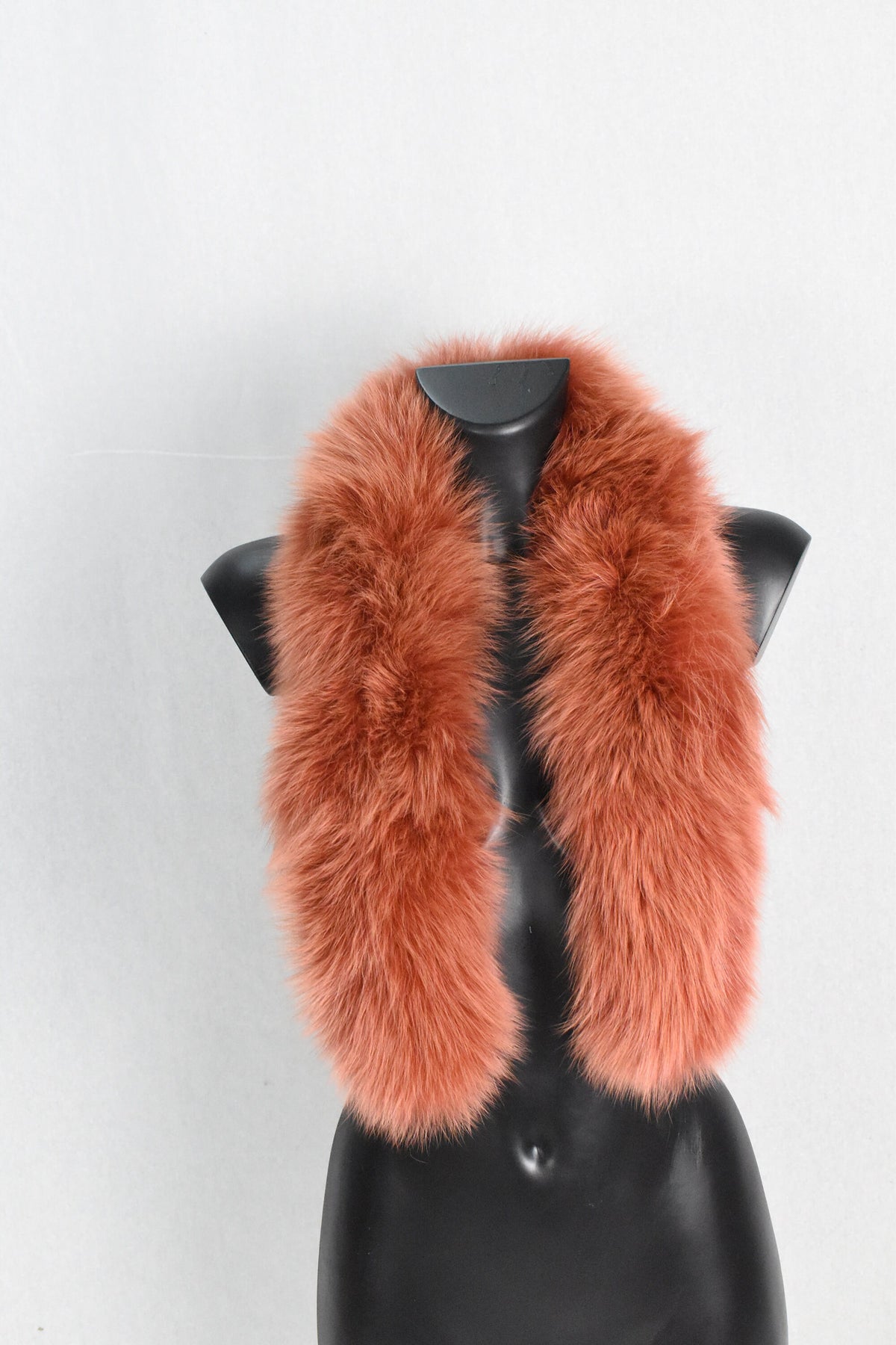 Fur Stripe For Hood | Detachable Fur Trim For Hood | Fox Fur Collar |  Fur Scarf | Fur For Parka