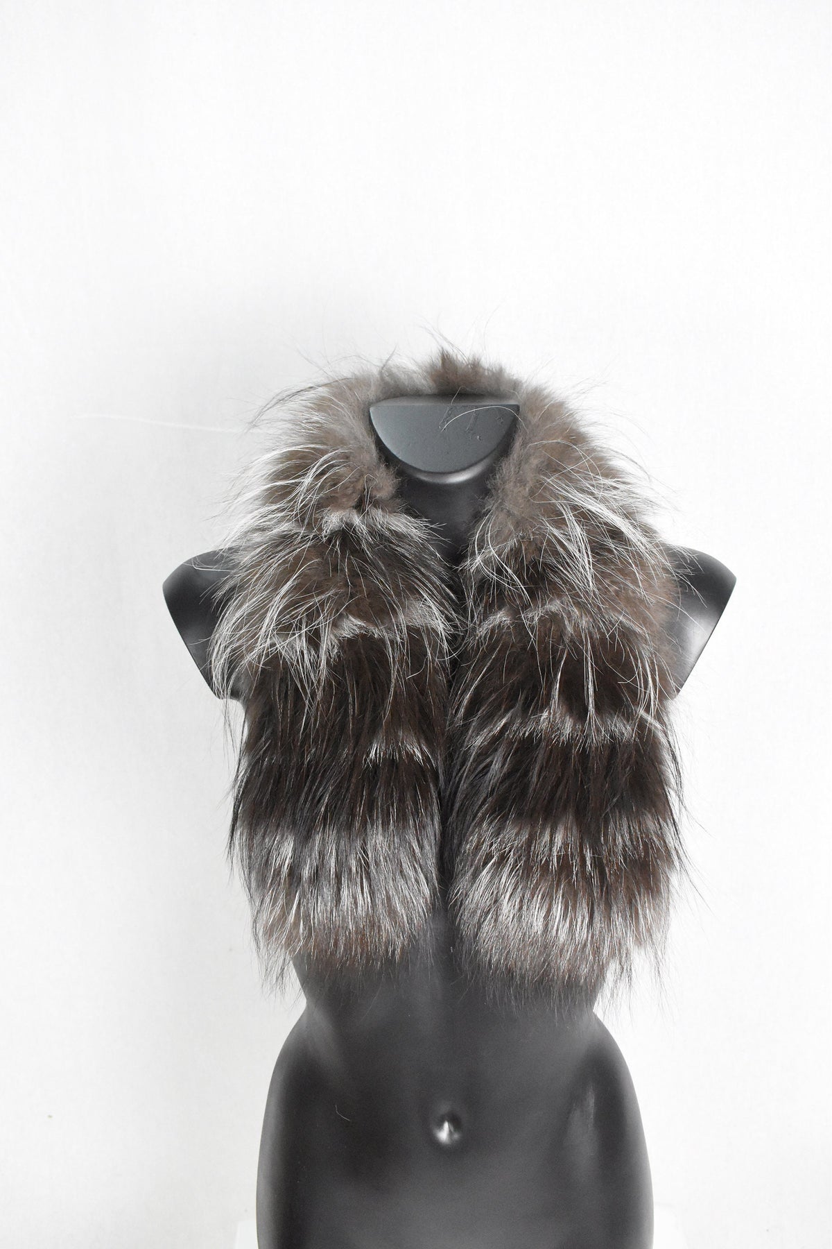 Fur Stripe For Hood | Detachable Fur Trim For Hood | Fox Fur Collar |  Fur Scarf | Fur For Parka