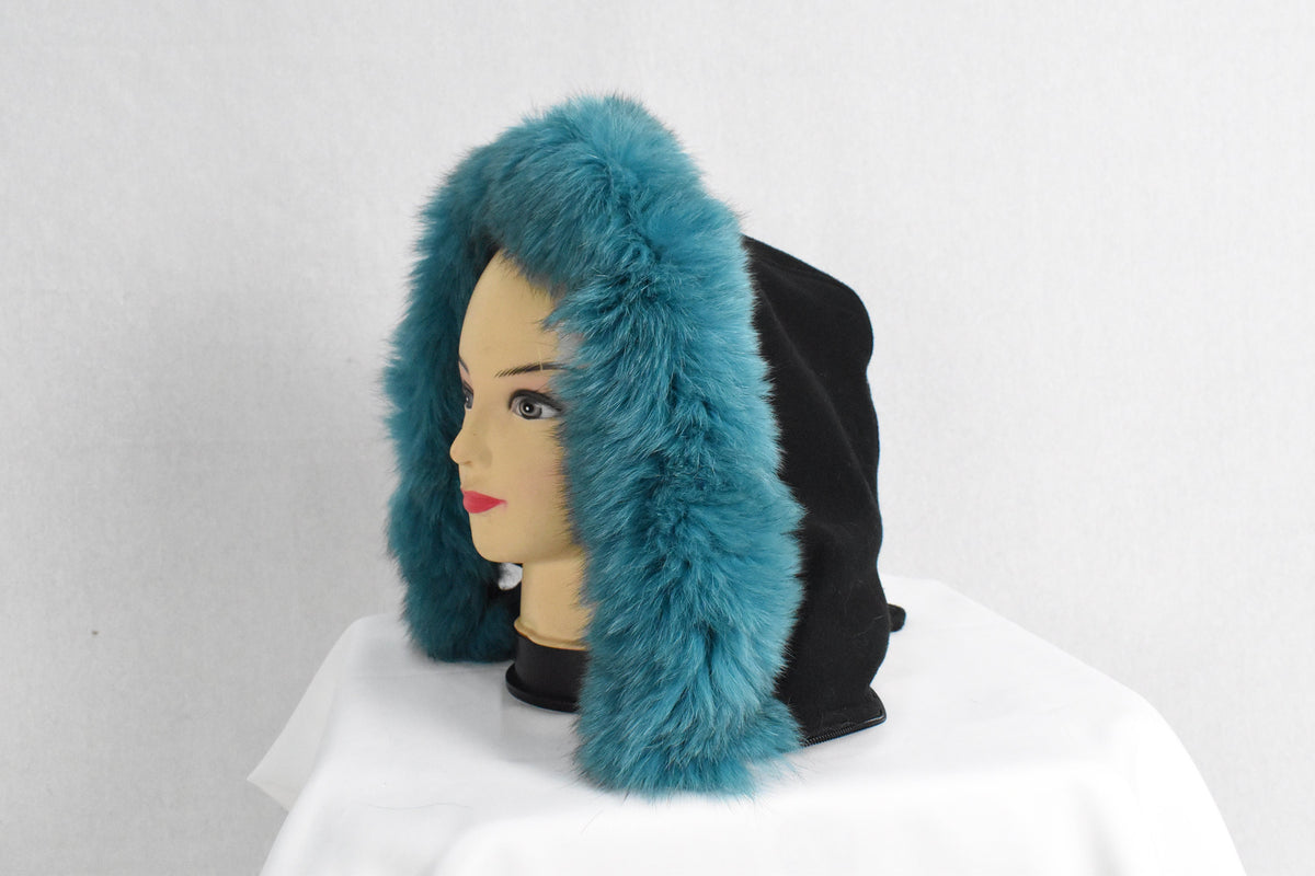 Detachable Fur Trim For Hoodie | Fur For Parka Hood | Real Fur Strip For hood | Fur Collar | Fur Scarf | Diy Fur Trim Hood