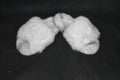 Mink & Fox Fur Slides: Luxury Fluffy Slippers