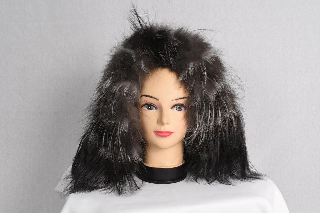 Fur Stripe For Hood | Detachable Fur Trim For Hood | Fox Fur Collar |  Fur Scarf | Fur For Parka