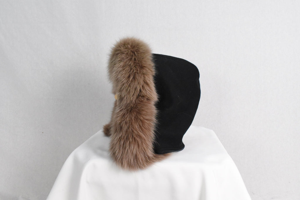 Fur For Hood | Detachable Fur Trim For Hood | Fox Fur Collar |  Fur Scarf | Fur For Parka