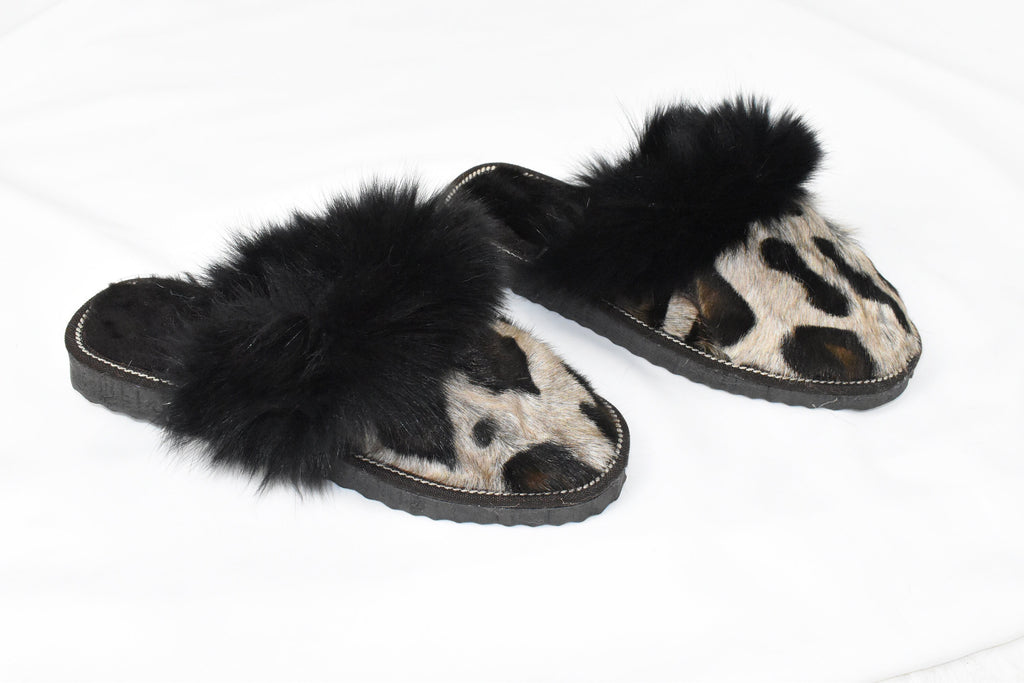 Women Slippers  made of Sheeskin  | Handmade  sheariling Fur Slippers | Winter slippers | Fur slides | Great gift for her