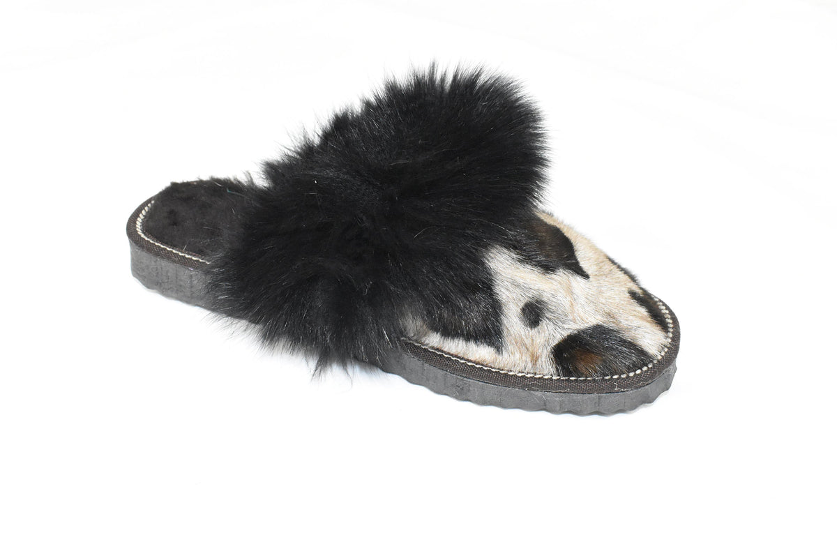 Women Slippers  made of Sheeskin  | Handmade  sheariling Fur Slippers | Winter slippers | Fur slides | Great gift for her