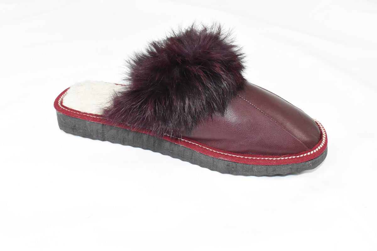 Women Sheepskin Slippers | Warm Fur slippers | Winter Slippers | Shearling Fur Slippers | Luxury Gift For Women