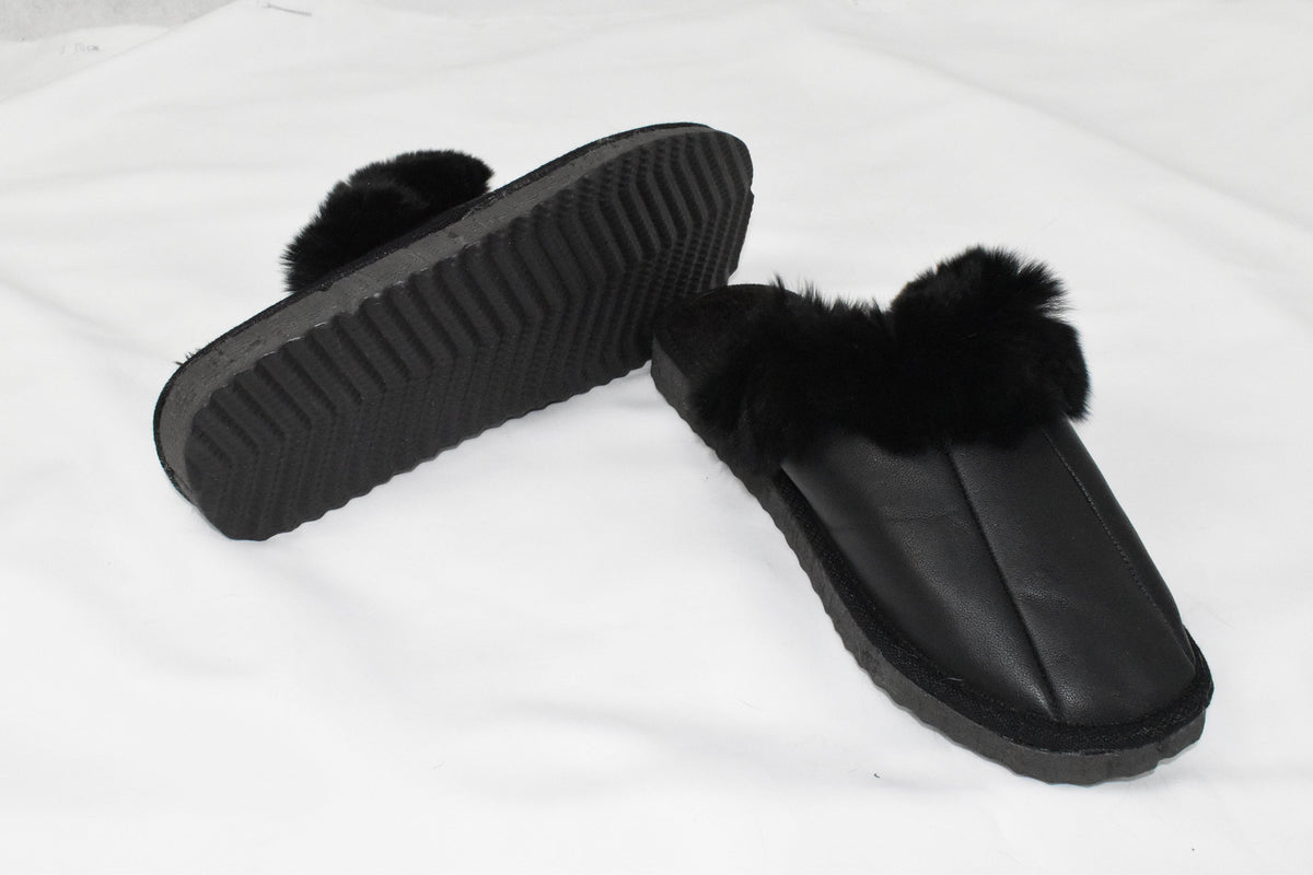 Genuine Sheepskin Slippers | Ladies sheariling Fur Slippers | Winter slippers | Fur slides | Great gift for her
