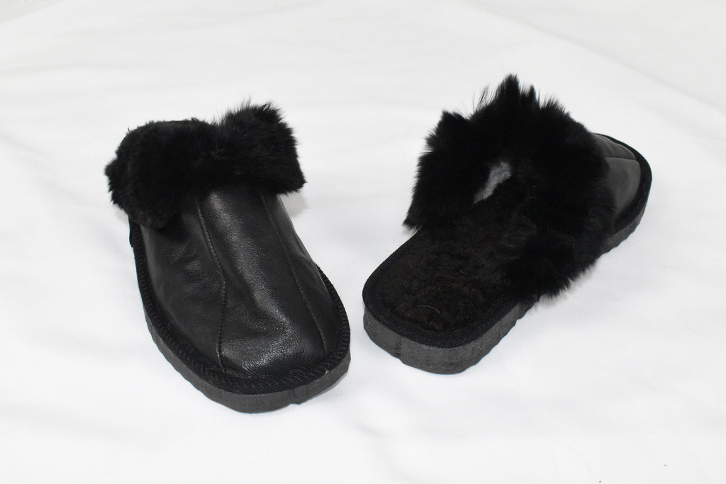Genuine Sheepskin Slippers | Cozy Fur Slippers | sheariling Fur Slides | Winter slippers | Fur slides |