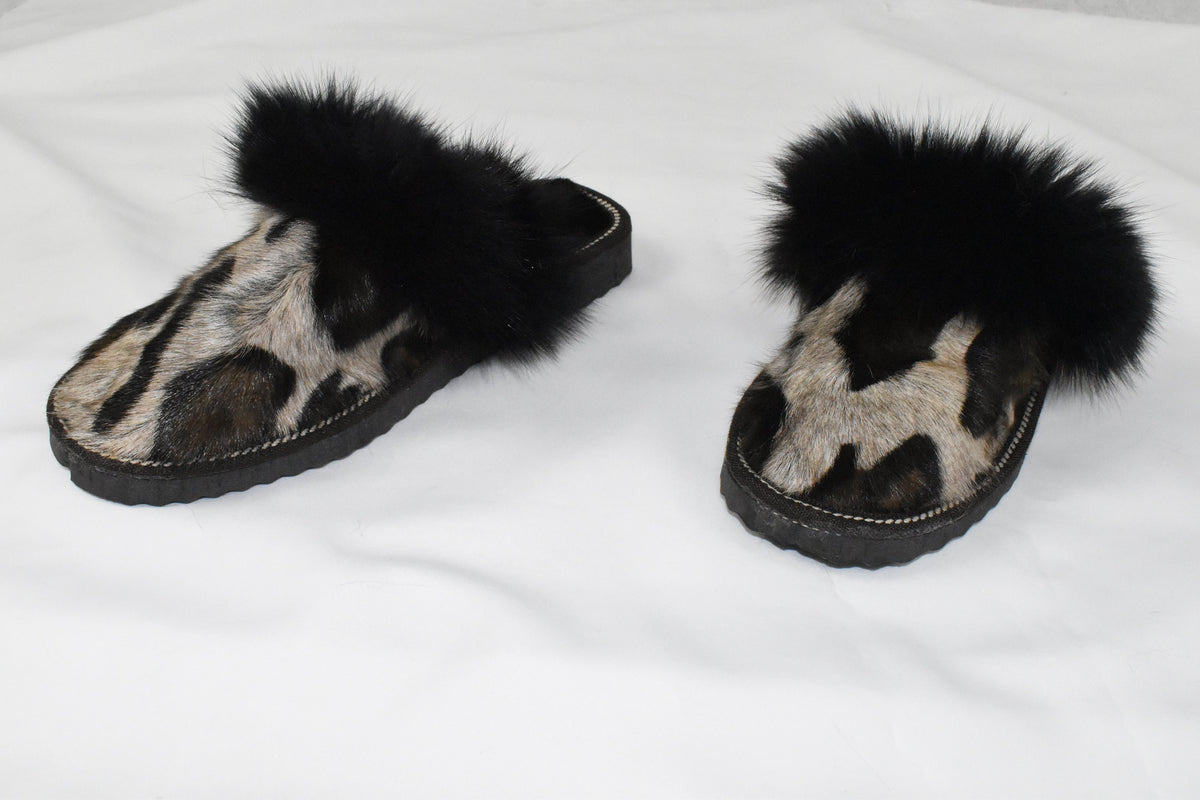 Women Slippers  made of Sheeskin  | Handmade  sheariling Fur Slippers | Winter slippers | Fur slides | Great gift for her