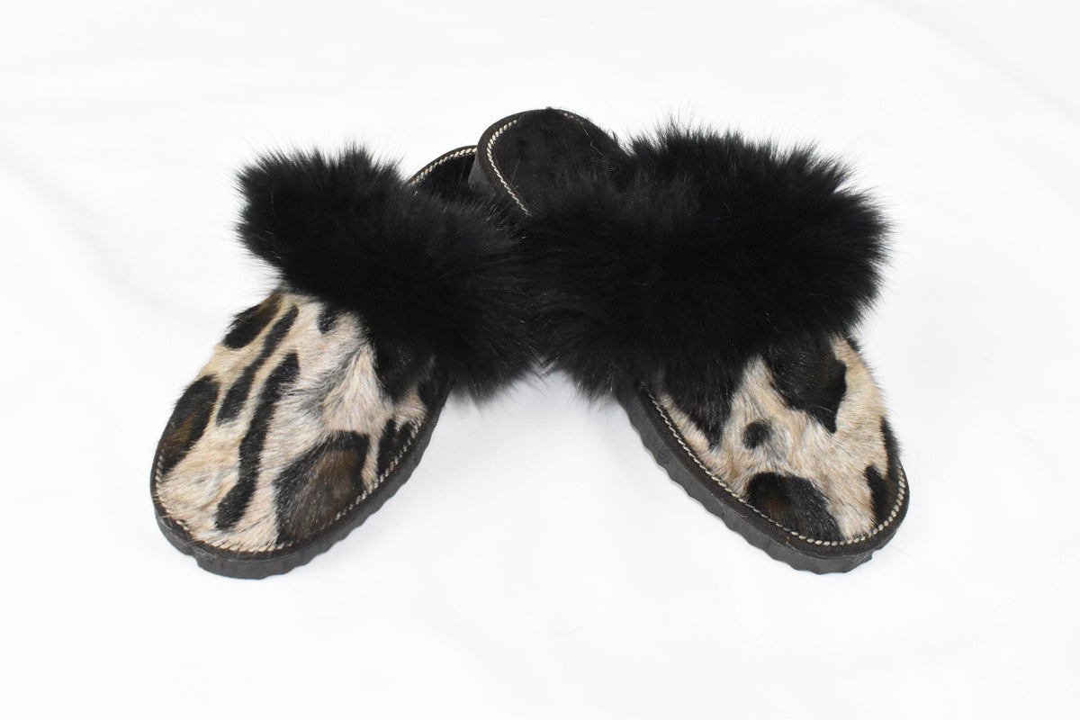 Women Slippers  made of Sheeskin  | Handmade  sheariling Fur Slippers | Winter slippers | Fur slides | Great gift for her