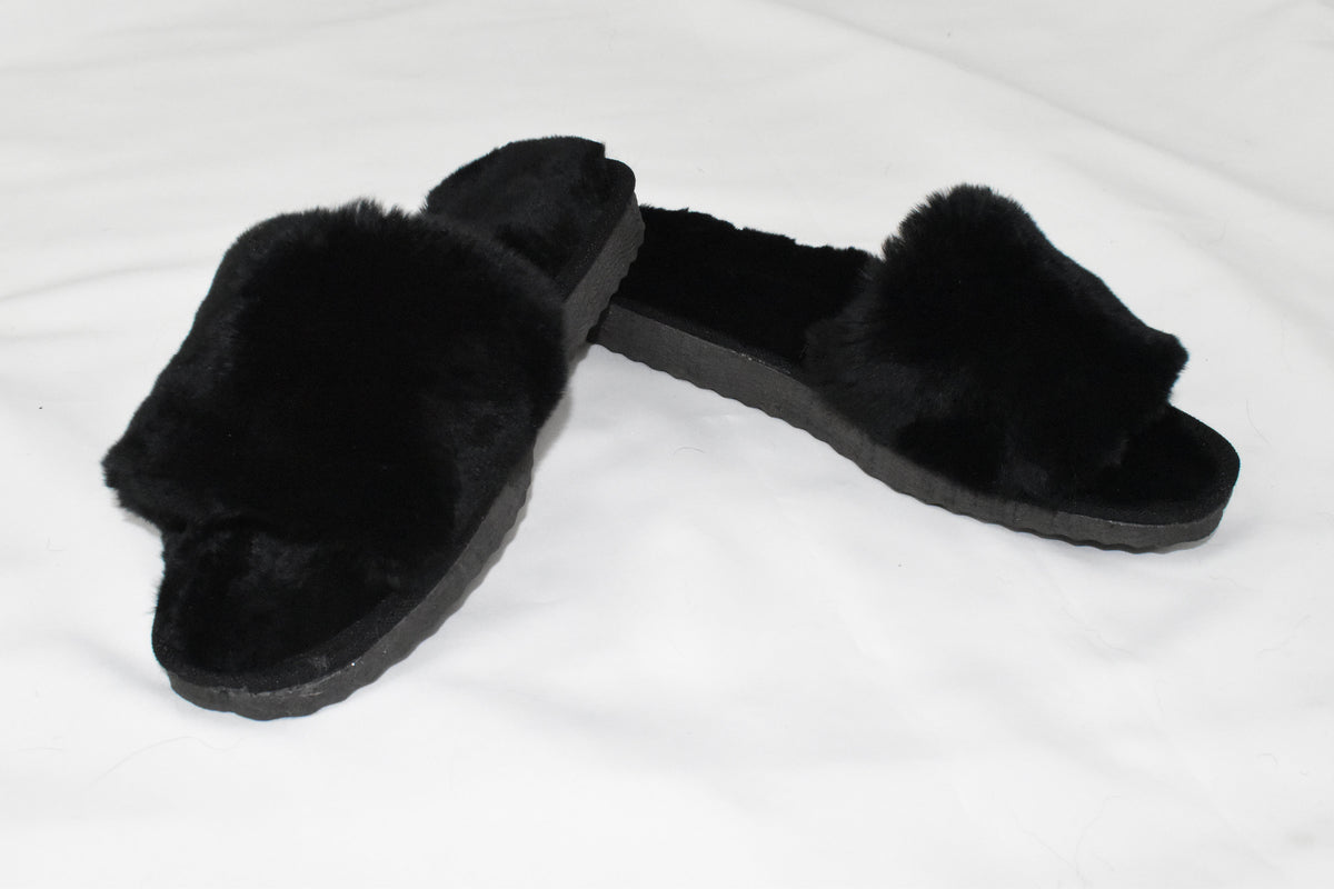 Fur slides  | Handmade  Rex rabbit   Fur Slippers | Winter slippers | Fur slides | Great gift for her