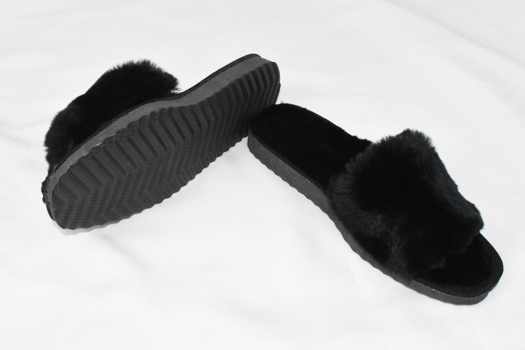 Fur slides  | Handmade  Rex rabbit   Fur Slippers | Winter slippers | Fur slides | Great gift for her