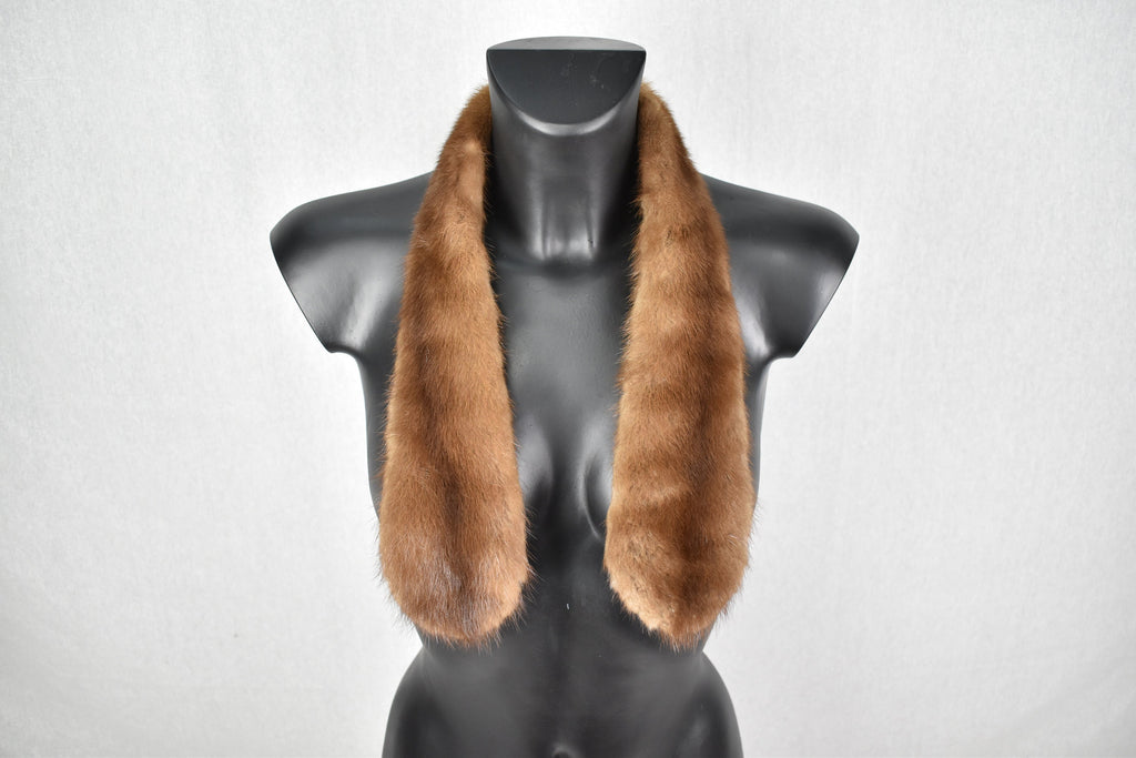 Fur Tie | Mink Fur Scarf  | Fur collar  | Luxury Fur gift For Her | Mink Fur Collar Tie