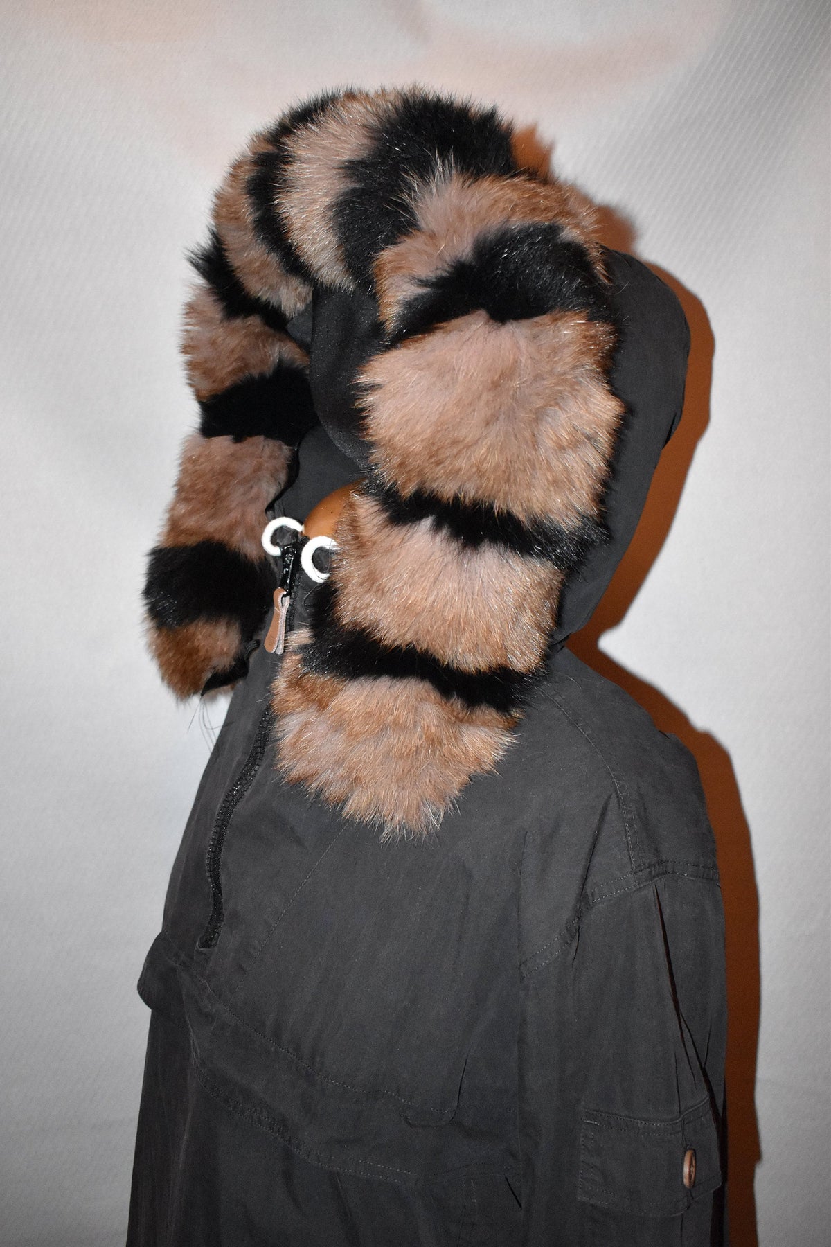 Detachable Fur Trim For Hood | Fur For Hood | Fox Fur Collar | Fur Strip For jacket hood | Fur Scarf | Fur For Parka