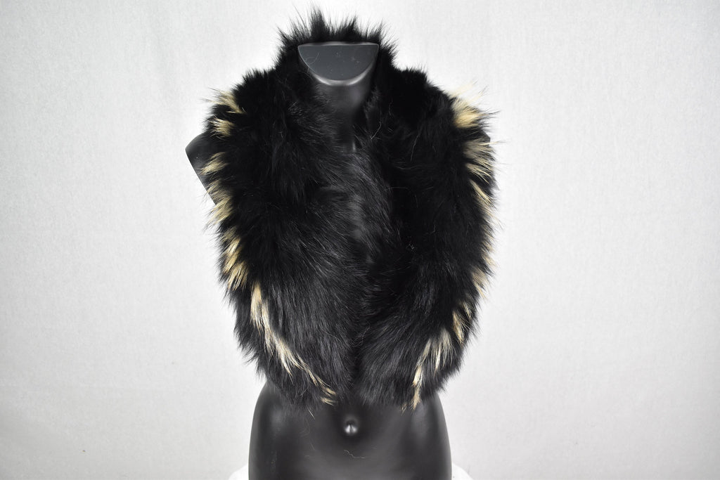 Large Fur Collar, Fox Fur  Collar,  Fur Coat  Collar , Detachable Collar , Luxury Gift For Her , Special Fur Collar For Fackets And Coats
