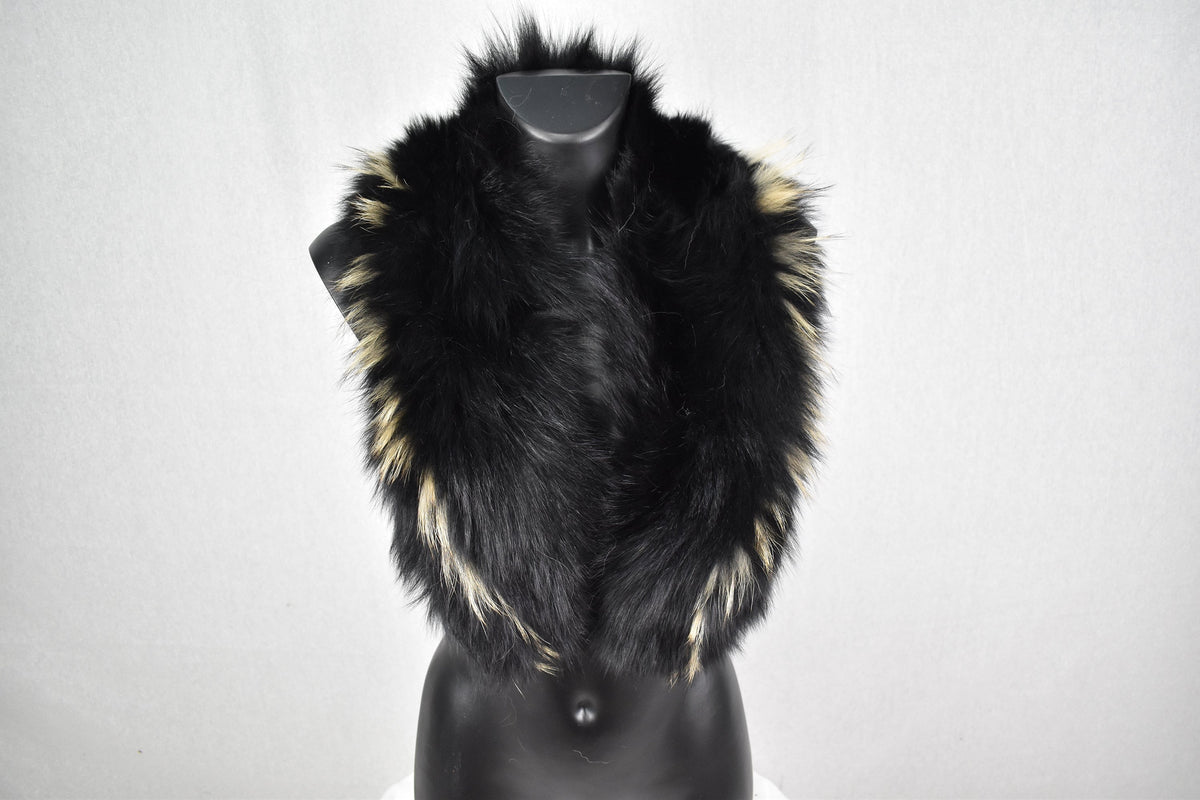 Large Fur Collar, Fox Fur  Collar,  Fur Coat  Collar , Detachable Collar , Luxury Gift For Her , Special Fur Collar For Fackets And Coats
