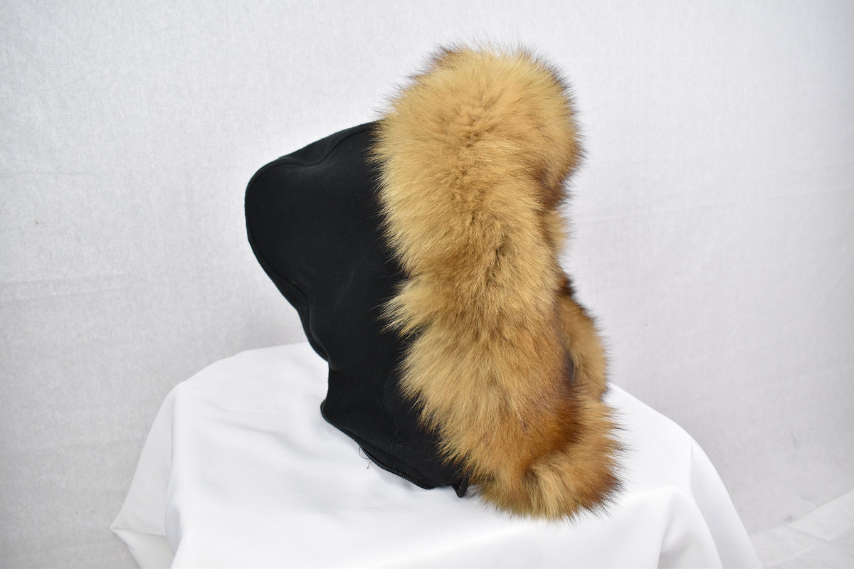Detachable Fur Trim  For Parka | Fox Fur Trim For hood | Gold Fur For Hood |  Fur collar  | Hood Trim detachable | DIY Hood Fur Trim