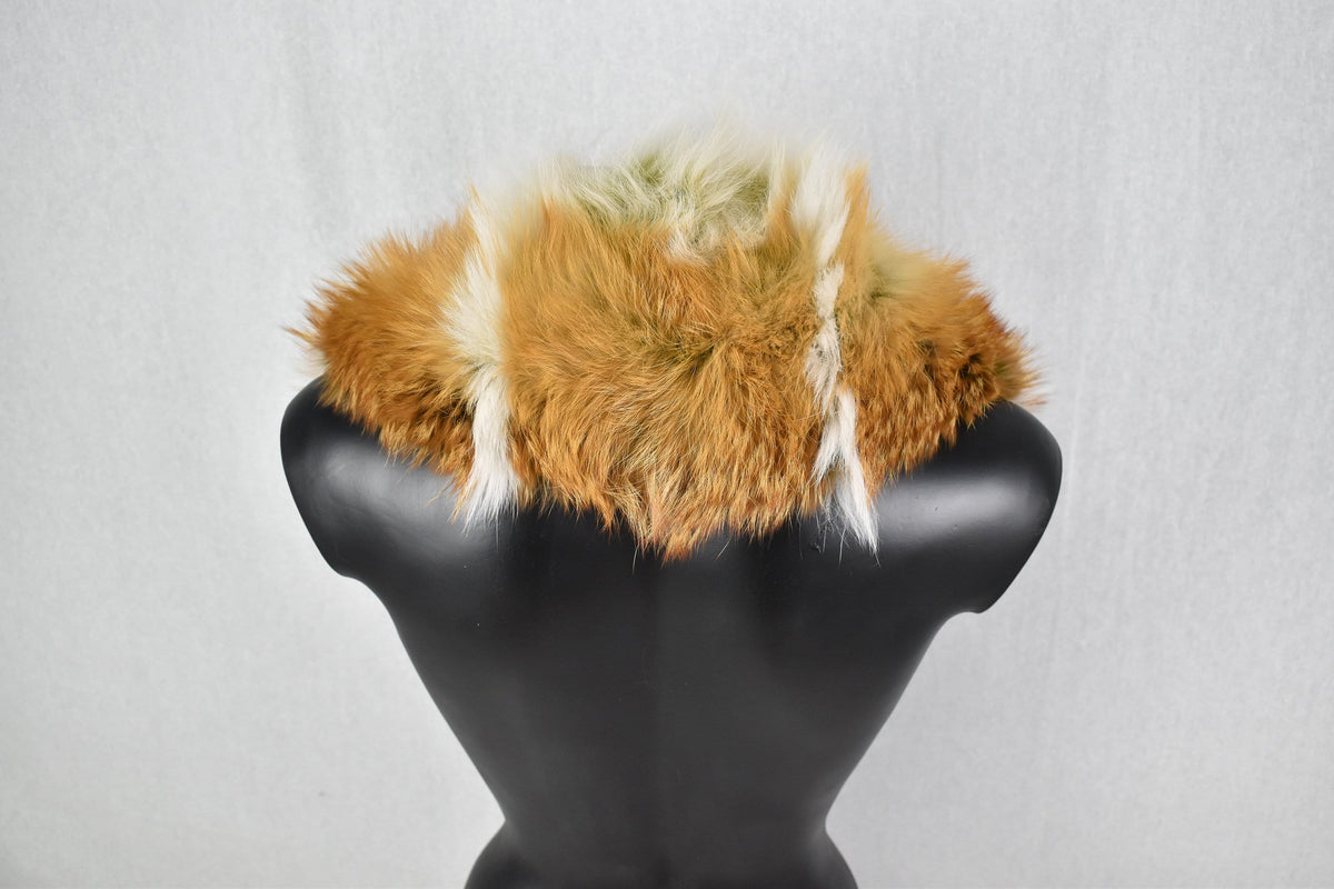 Beautiful Canadian Fox Fur Collar | Fur Collar For Coat And Jackets | Coat Collar | Fur Collar For Leather jacket | Detachable Fur collar