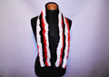 Beautiful Colorful  Real Mink  Fur Scarf. Mink fur scarf mix color!!! Gift For mom