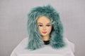 Removable Fur Hood  | Fox Fur Trim For hood | Fur Trim  For  jacket and Coat hood |  Fur collar  | Hood Trim detachable | DIY Hood Fur Trim