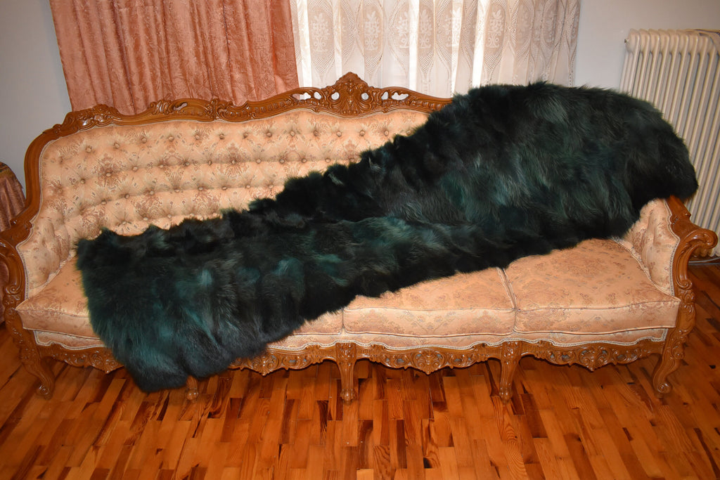 Cozy Fur Blanket | Fox Fur Throw | Fox Fur Rug | Natural Fur Blanket | Fur Throw | Fur Pillow Available